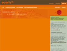 Tablet Screenshot of expertis.cz